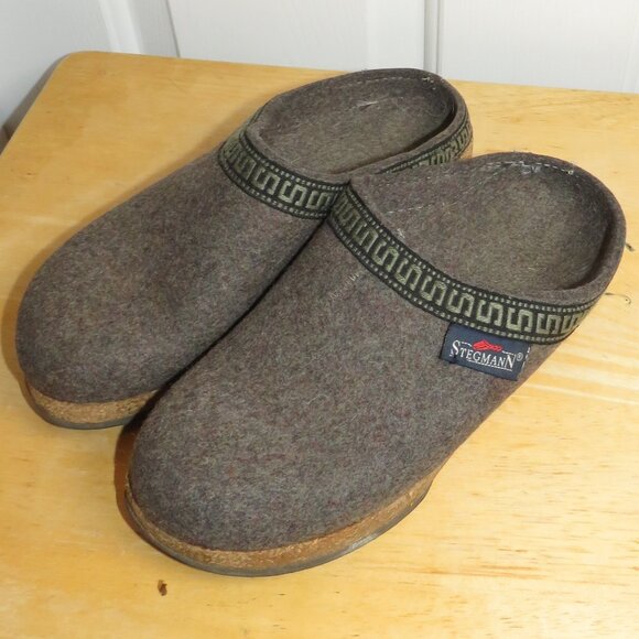 Stegmann Women's Original Wool Clogs EU 38/US 7 Slip On - Picture 2 of 7